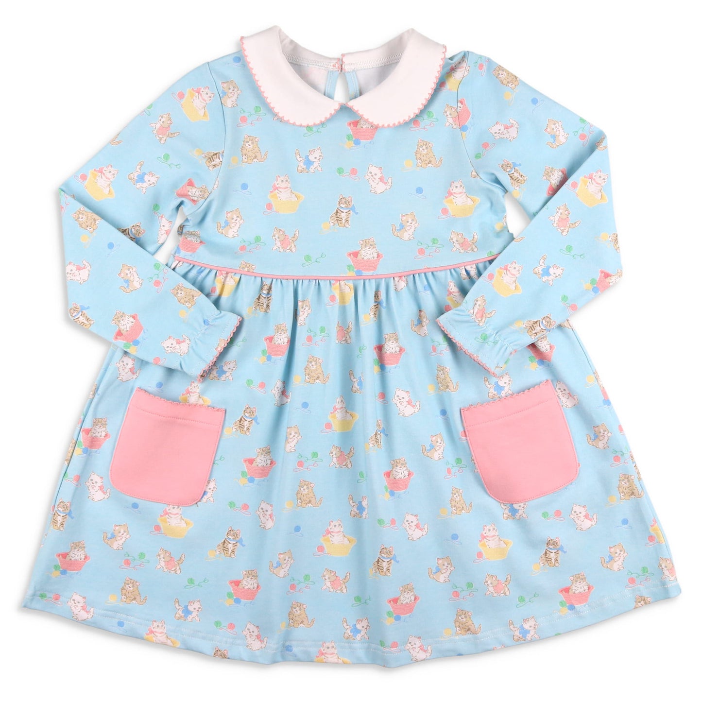 Girls Samantha Dress - Smitten Kitten