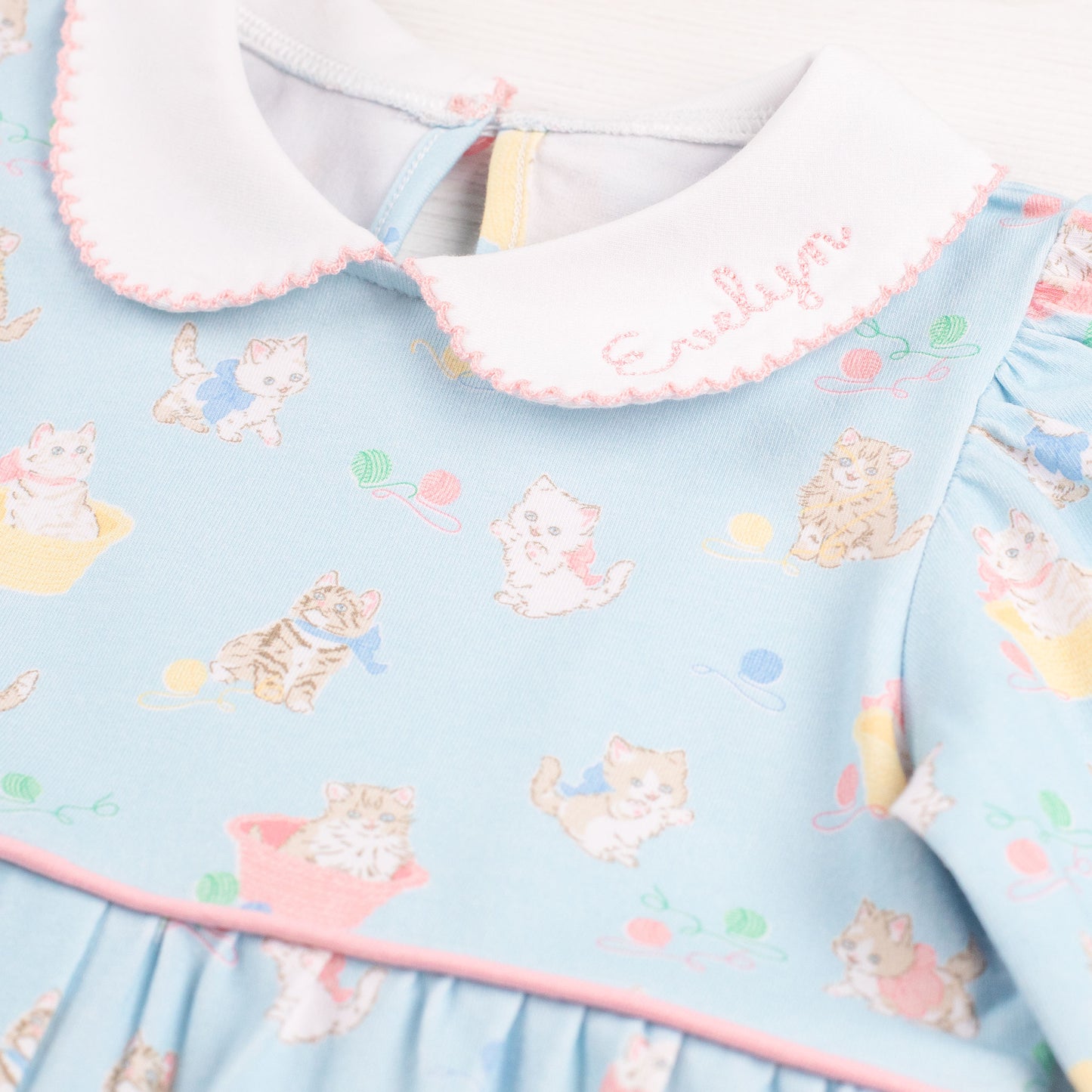 Girls Samantha Dress - Smitten Kitten