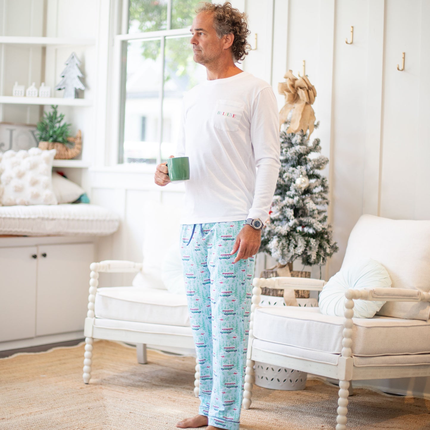 Adult Pajama Pants - Snow Day