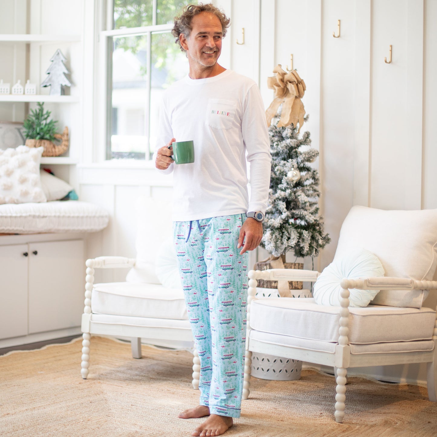 Adult Pajama Pants - Snow Day