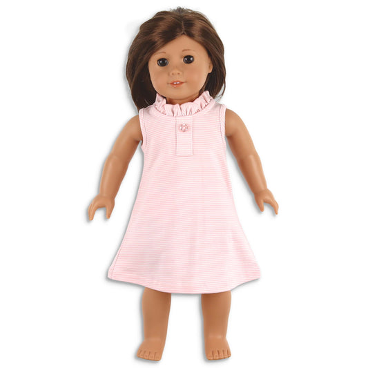 Sophie Stripe Ruffle Dress - Doll Dress