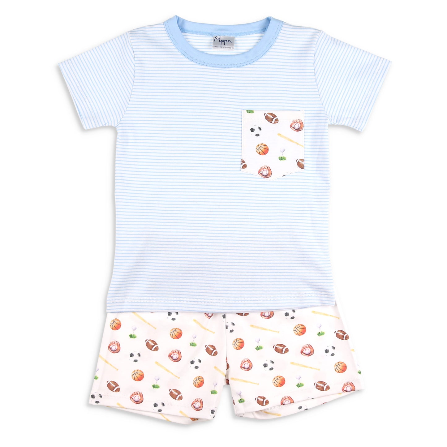 Sports Pima T Shirt Set
