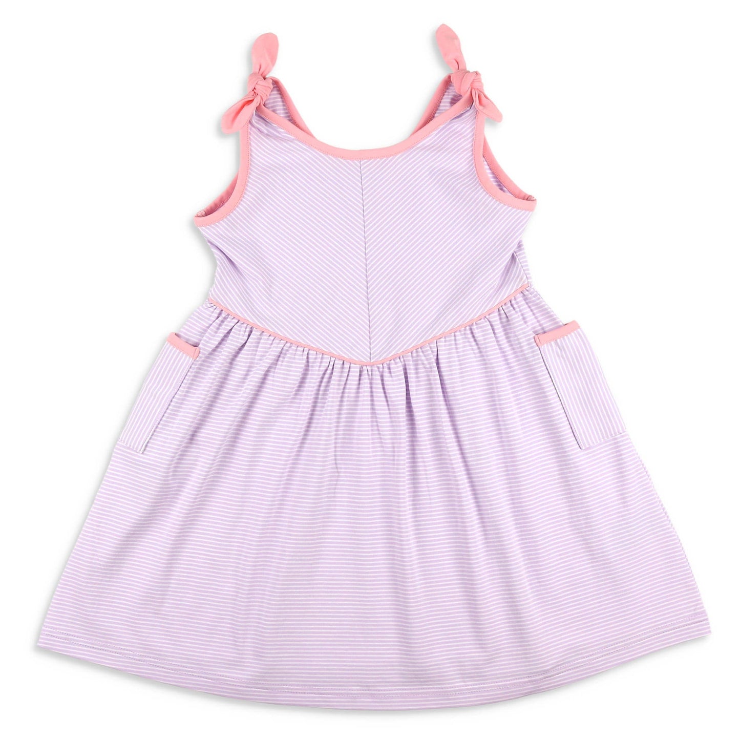 Girls Tie Dress - St. Simons Stripe (SAMPLE)