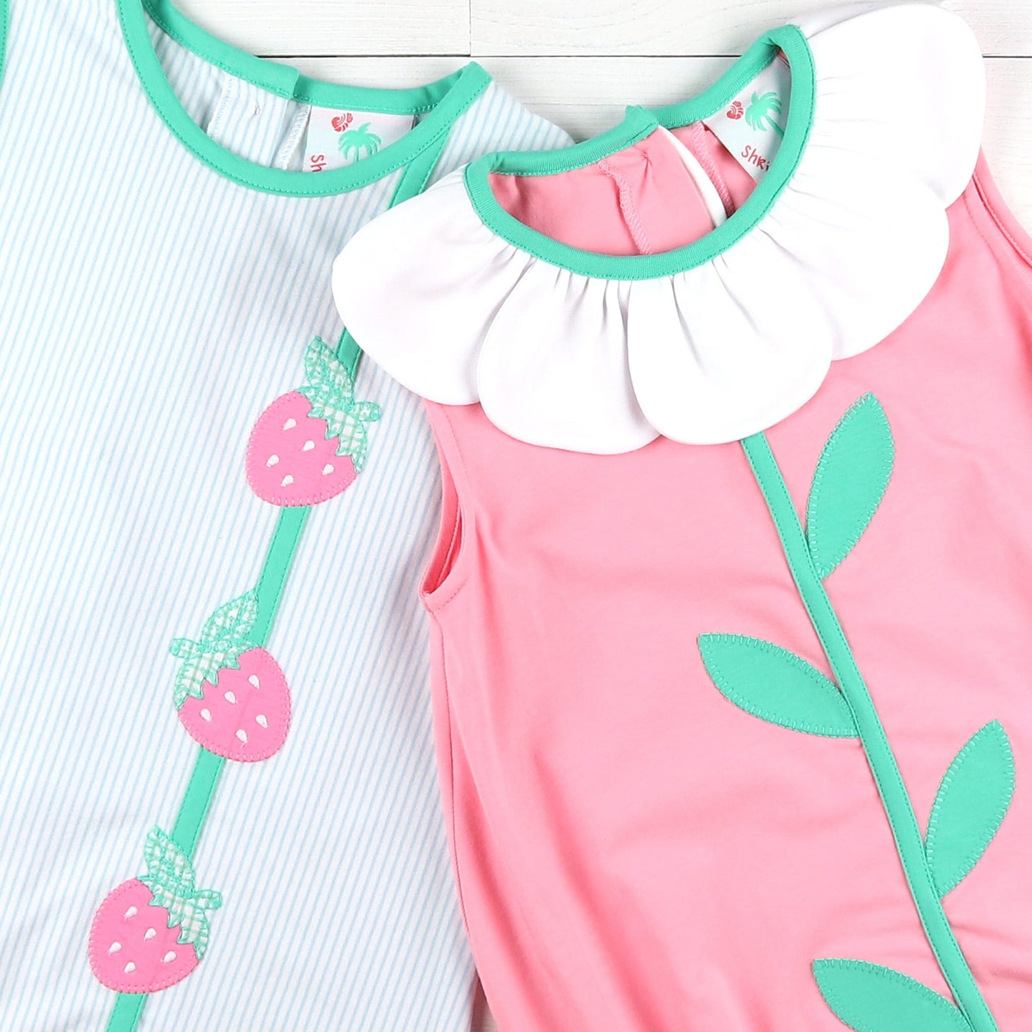 Girls Knit Clara Dress - Strawberry Sweetness