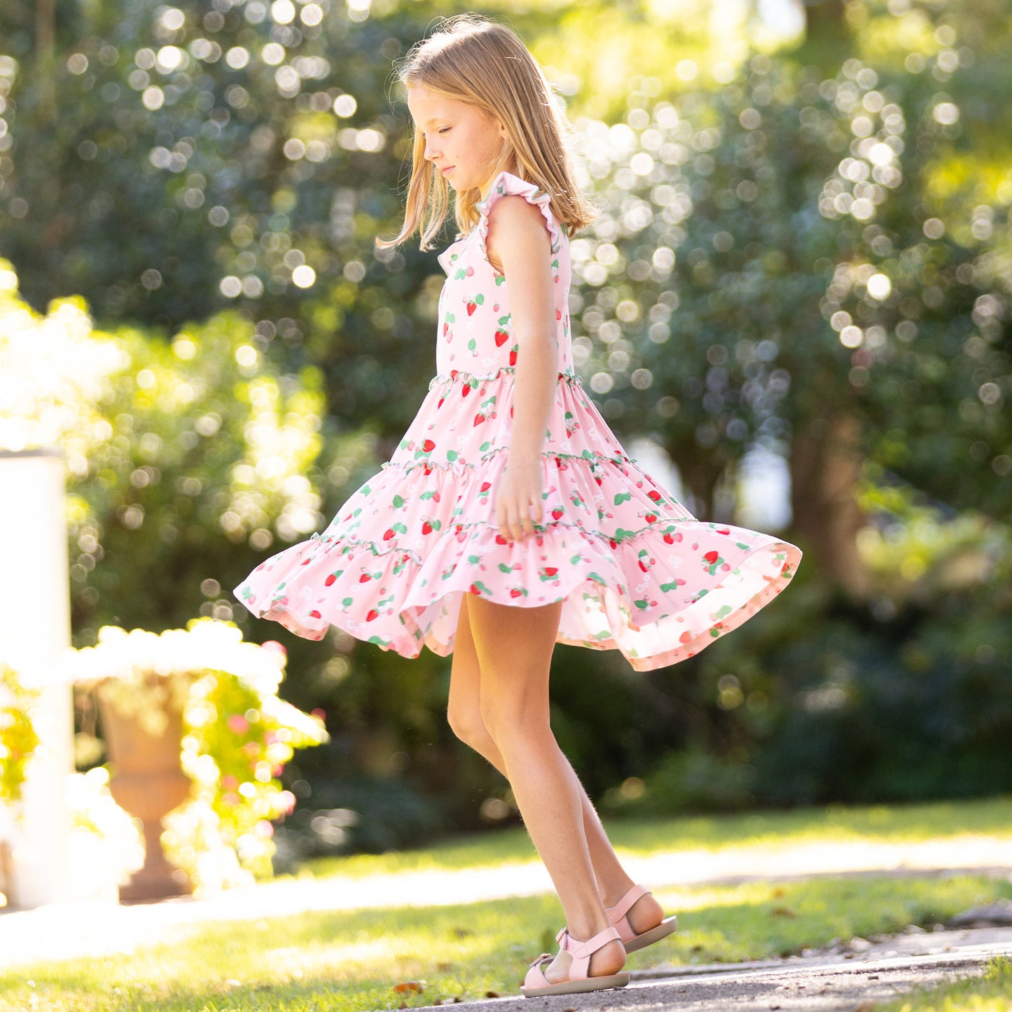 Strawberry Shortcake Twirl Dress