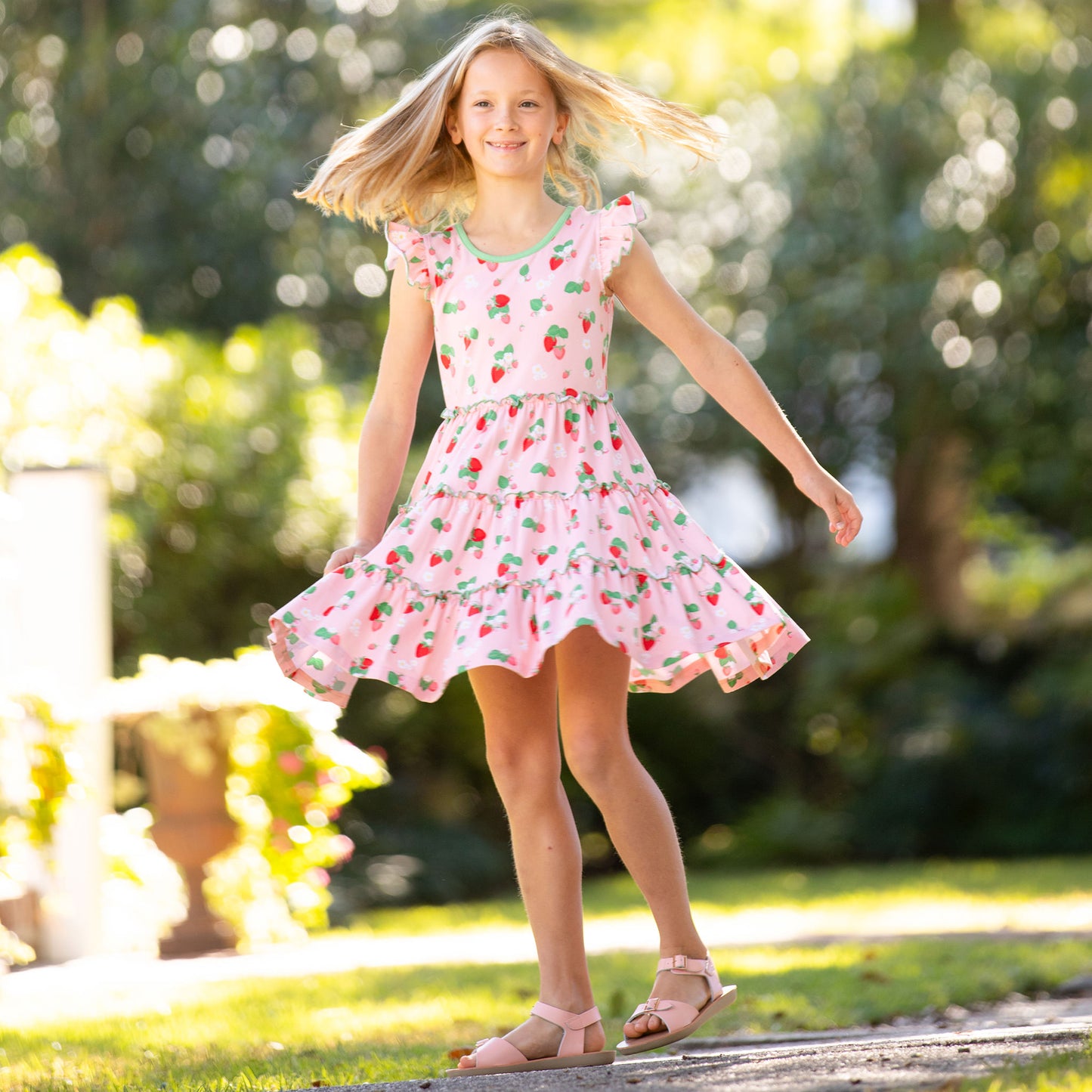 Strawberry Shortcake Twirl Dress