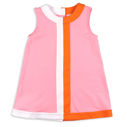 Girls Eleanor Dress- Sunset