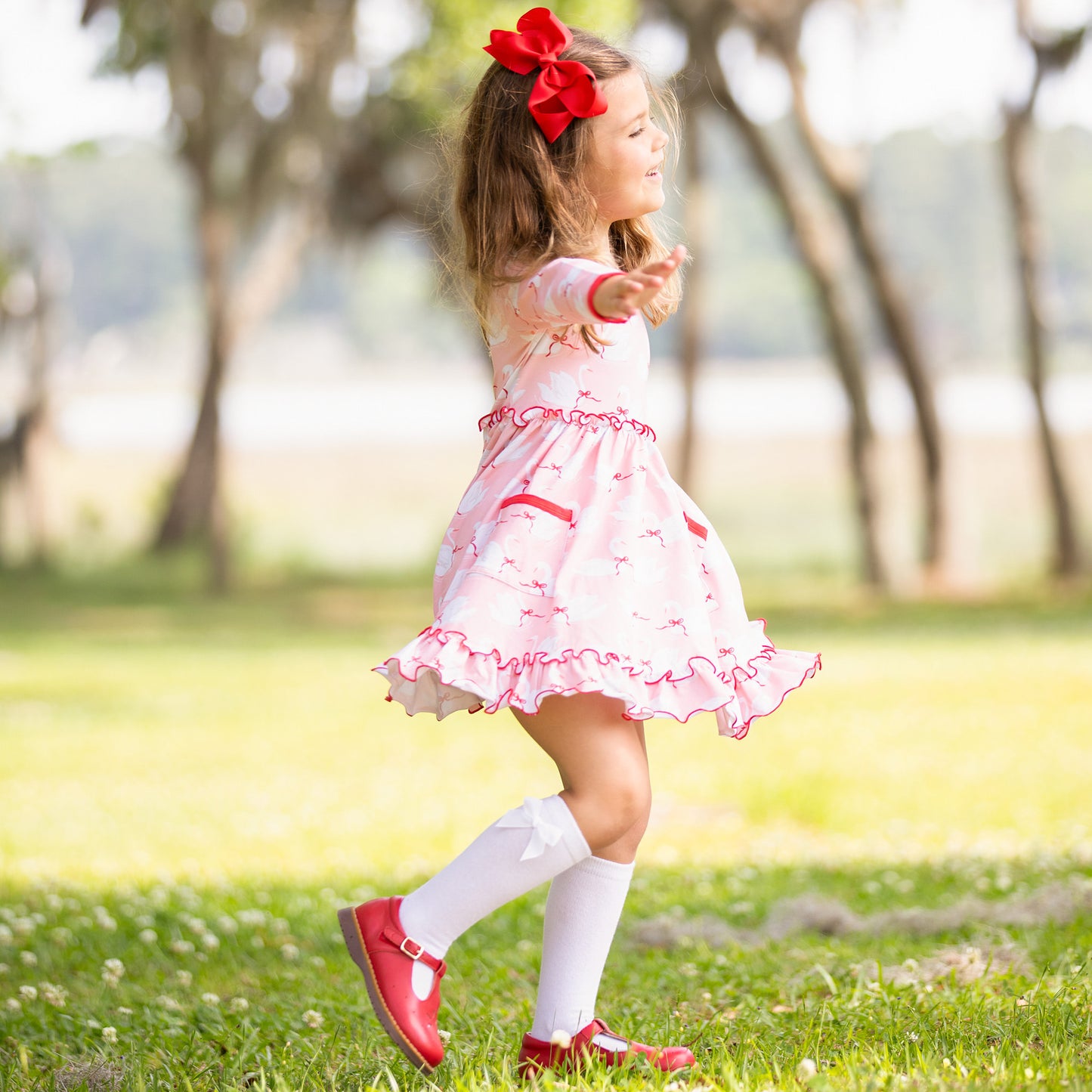 Swan Twirl Dress