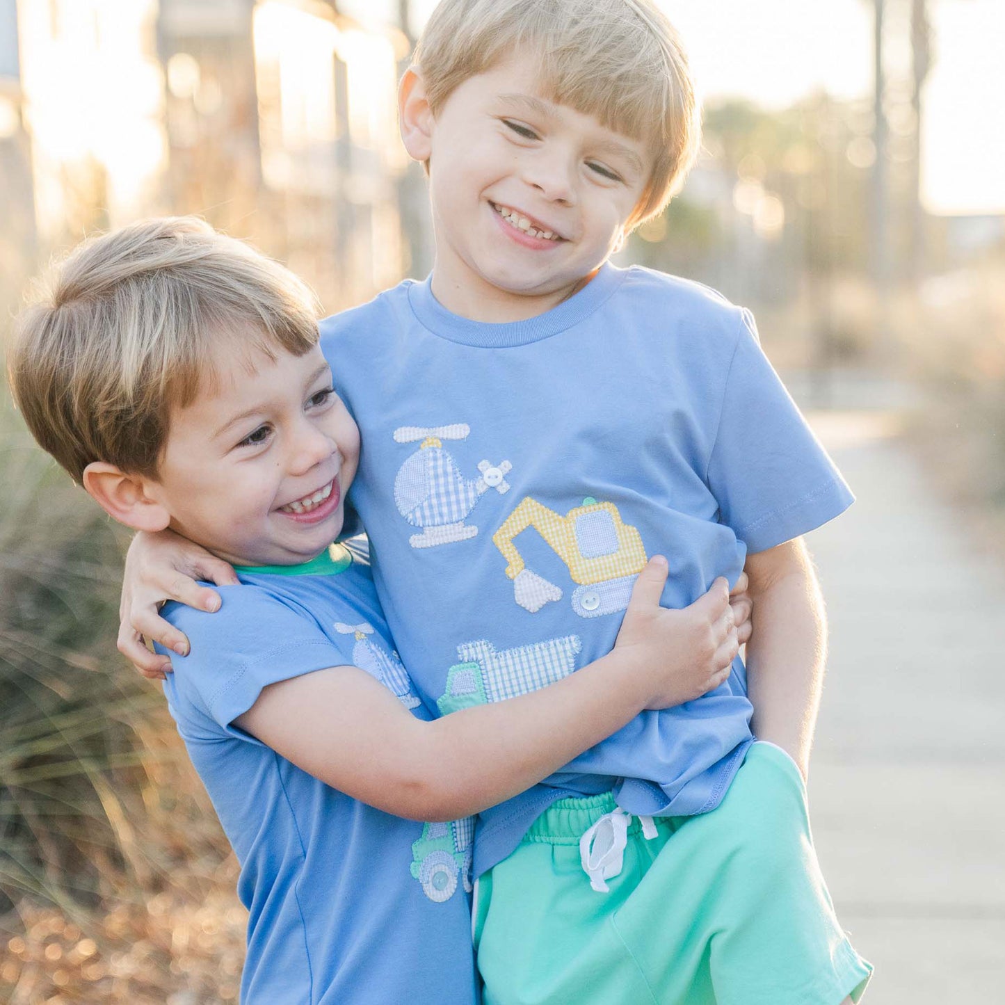 Boys Applique T Shirt - Things That Go
