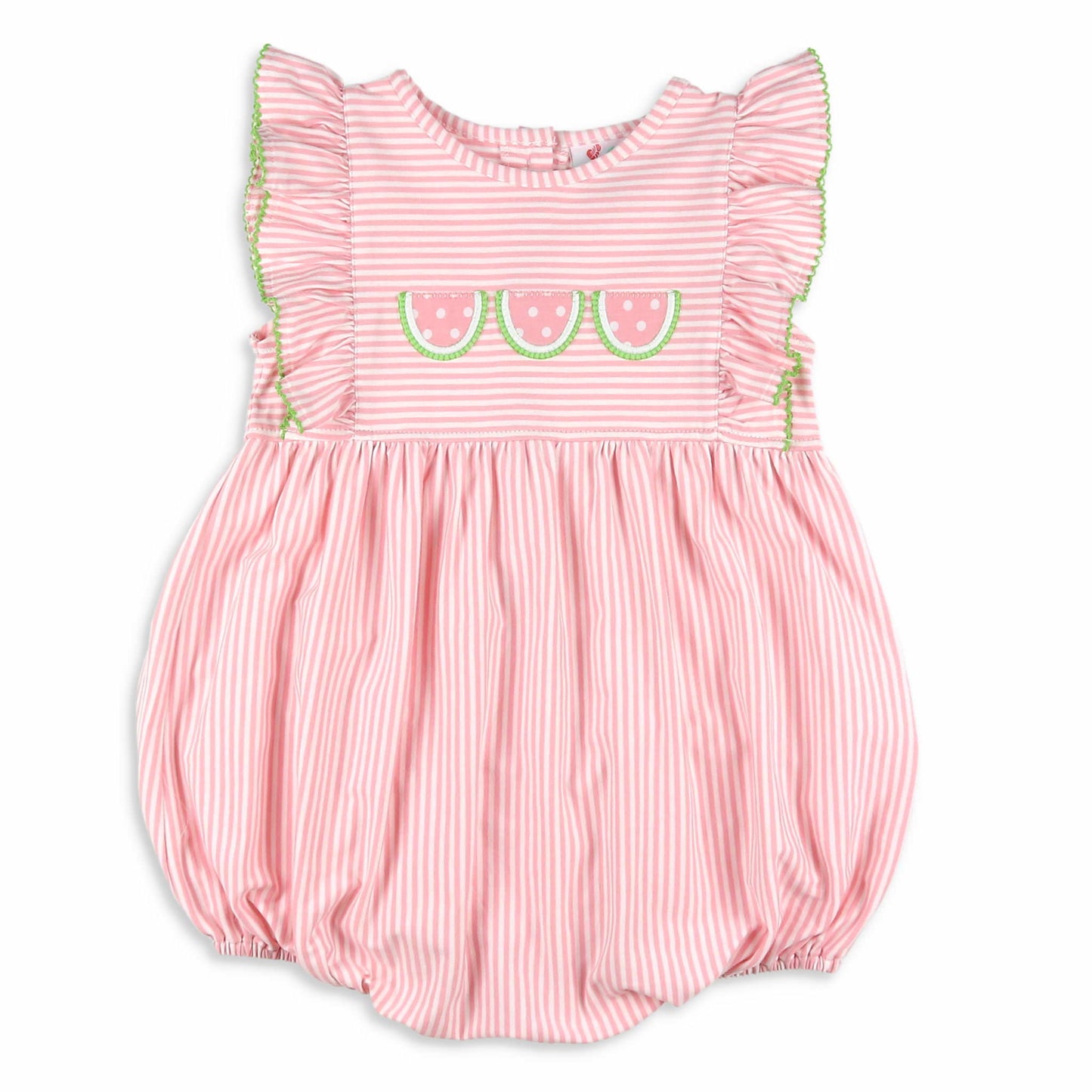 Girls Applique Bubble - Watermelons