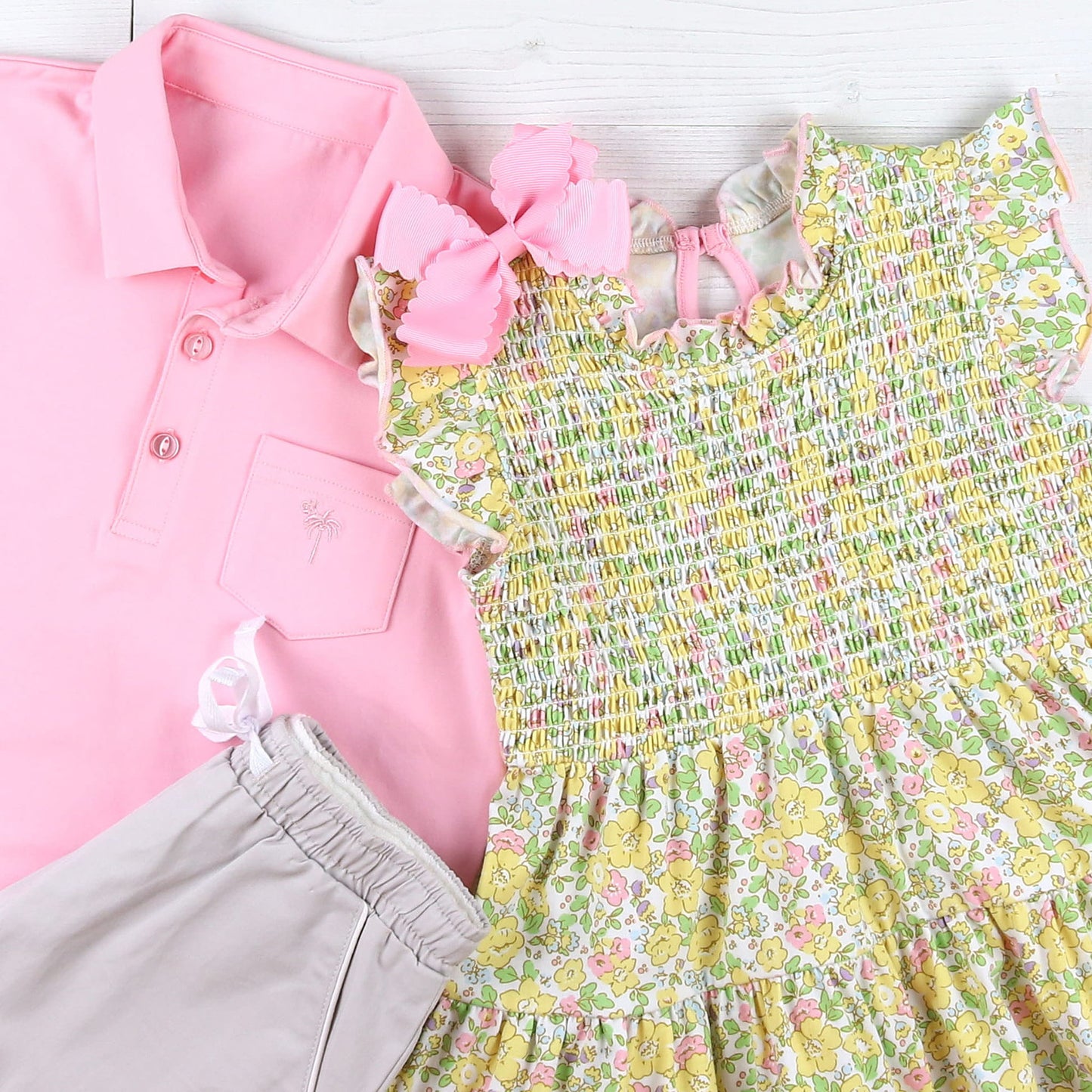 Sunny Blooms Smocked Dress