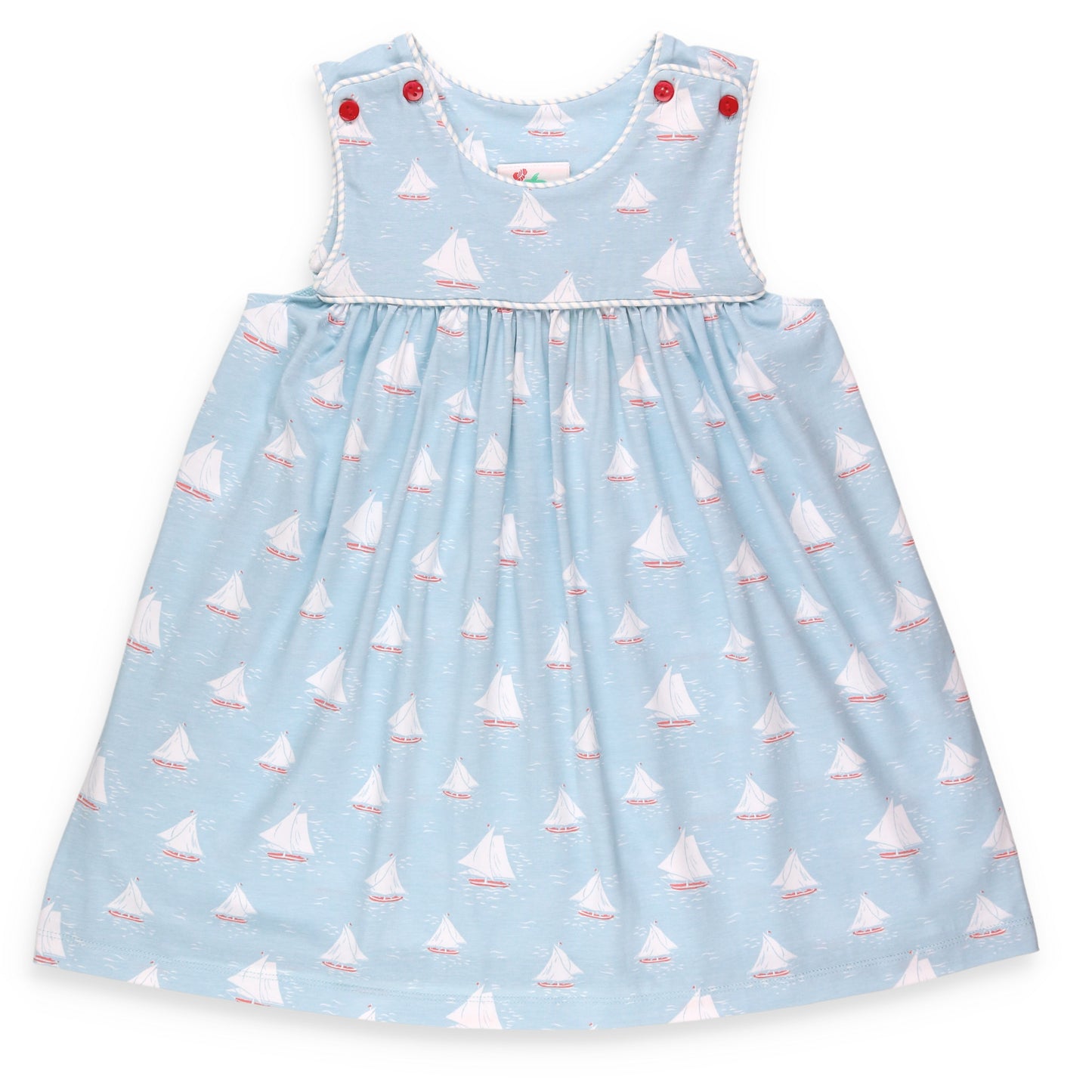 Botany Bay Button Dress