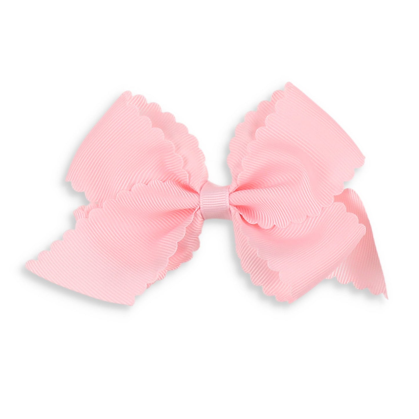 Blush Scallop Bow