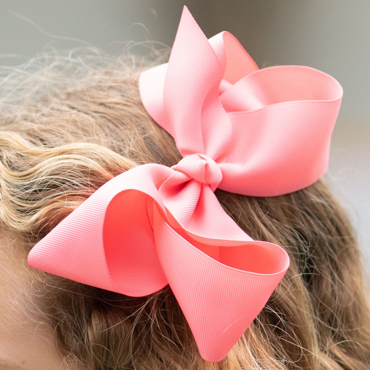 Bubble Gum Pink Biggie Bow