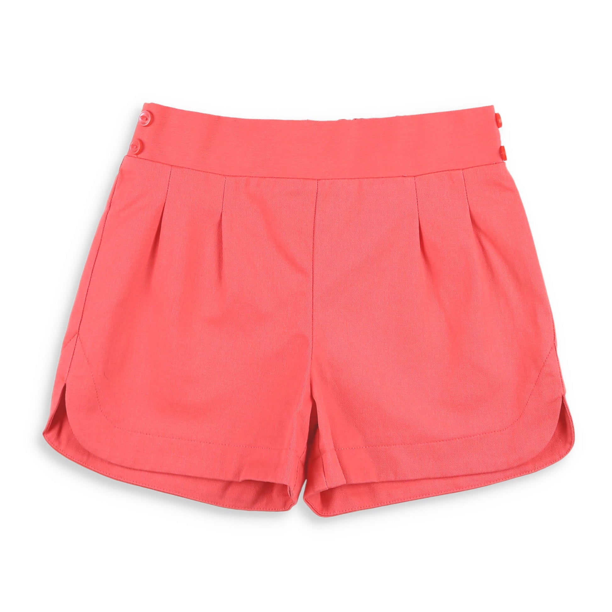 Coral Twill Mary Shorts