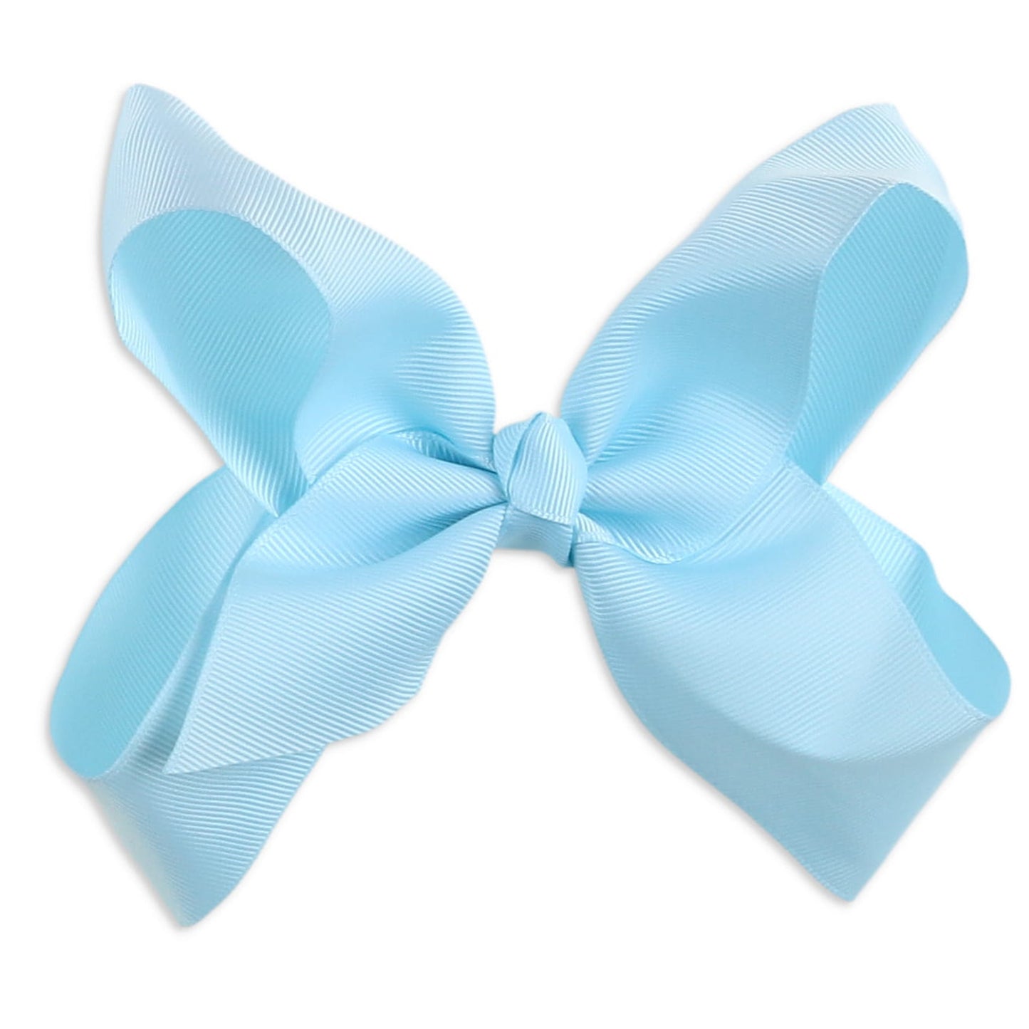 Light Blue Biggie Bow