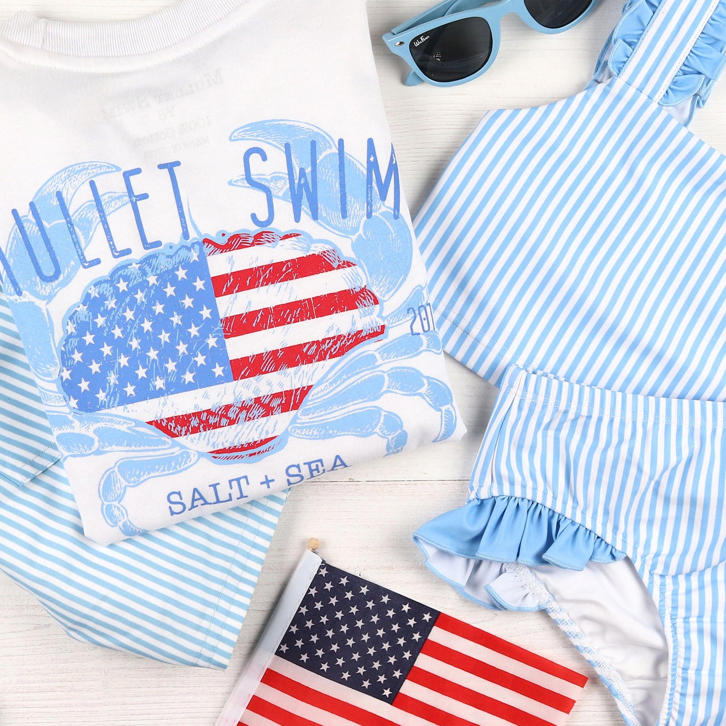 America Stripe Bikini