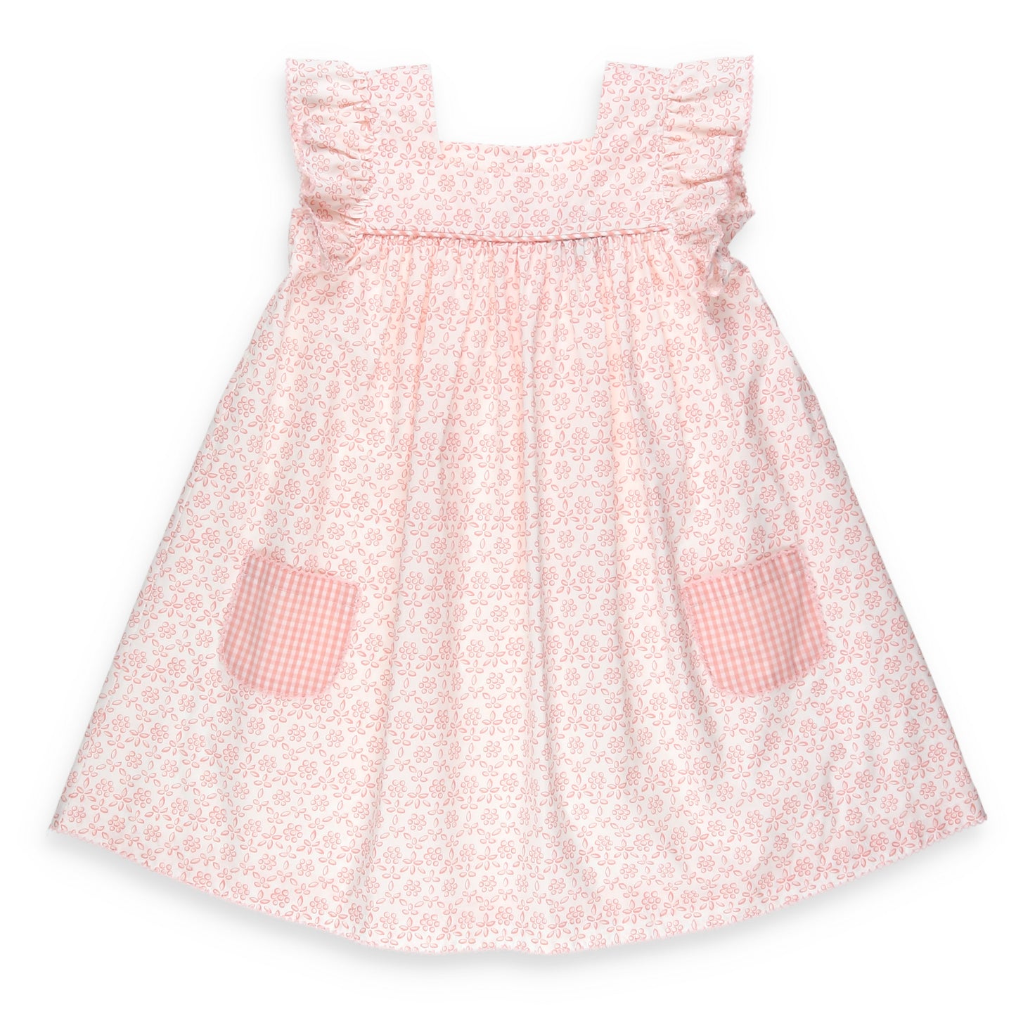 Petit Rose Flutter Dress