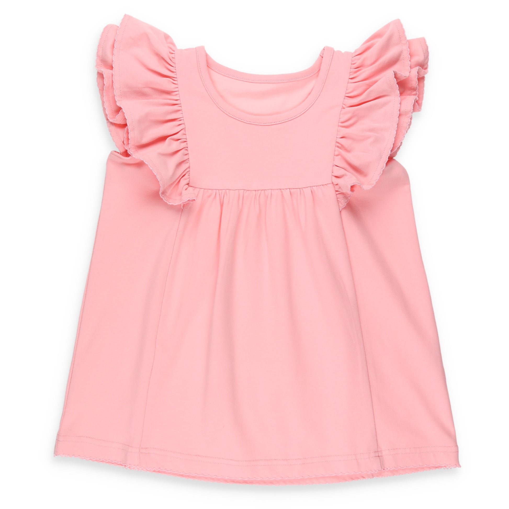 Girl's Pink Swing Top