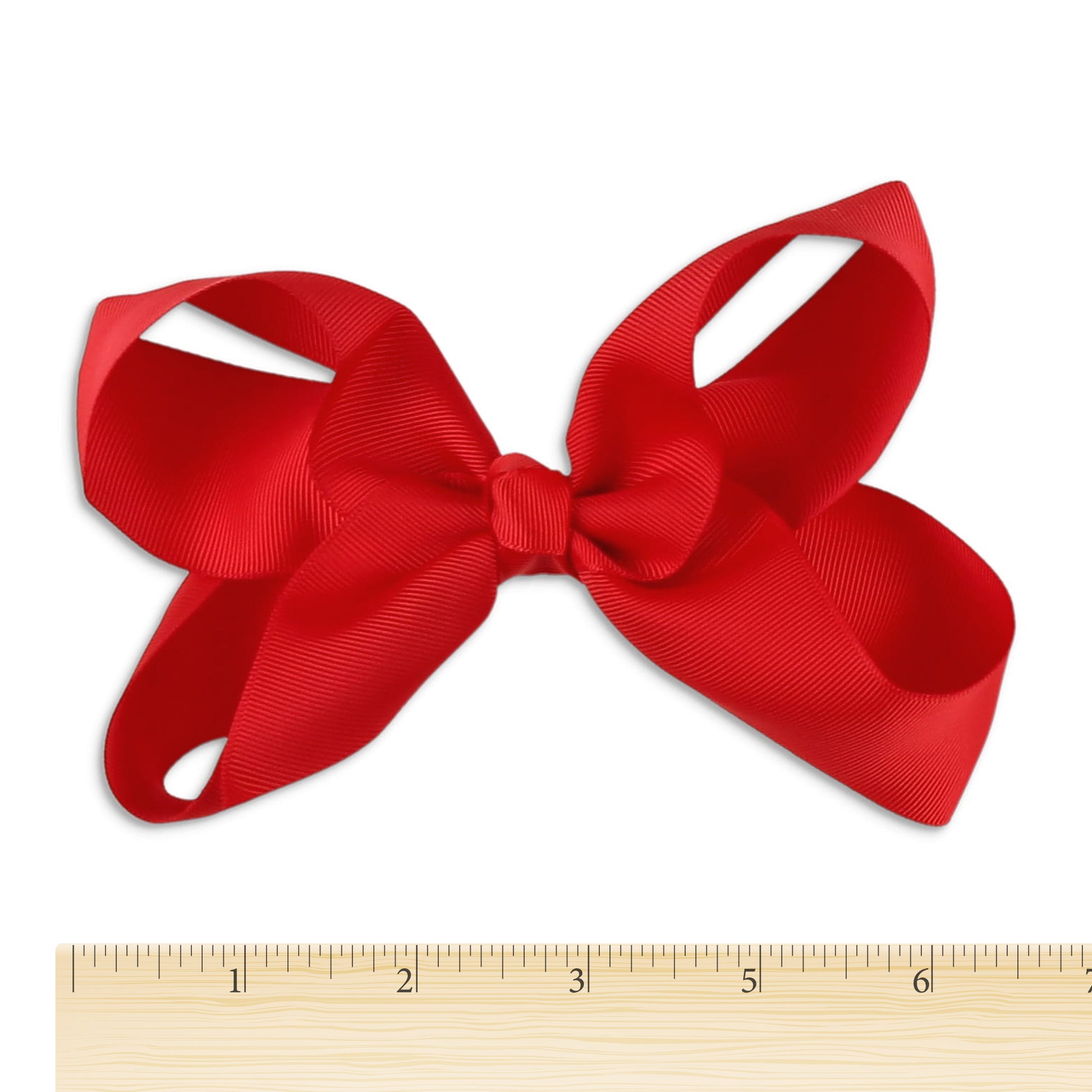 Red Biggie Bow