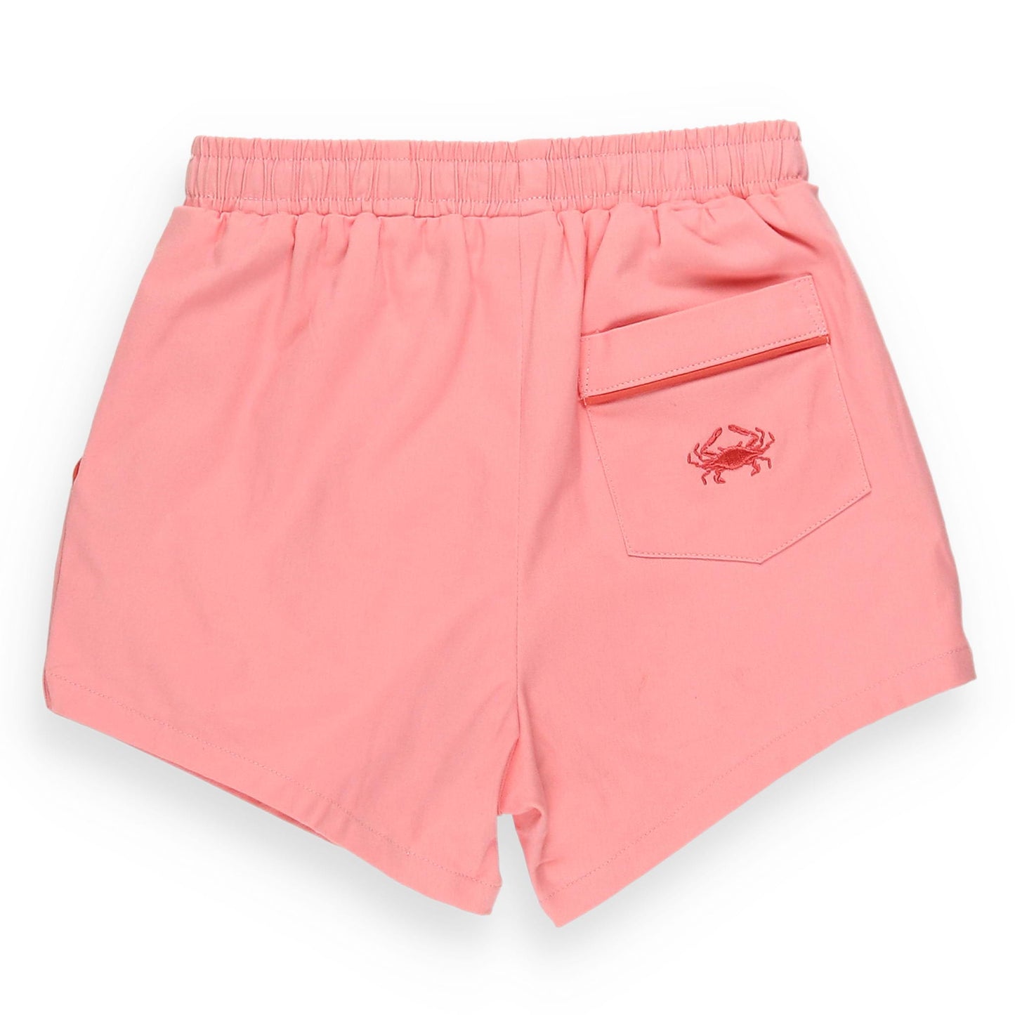 Salmon Shrimp Shorts back view
