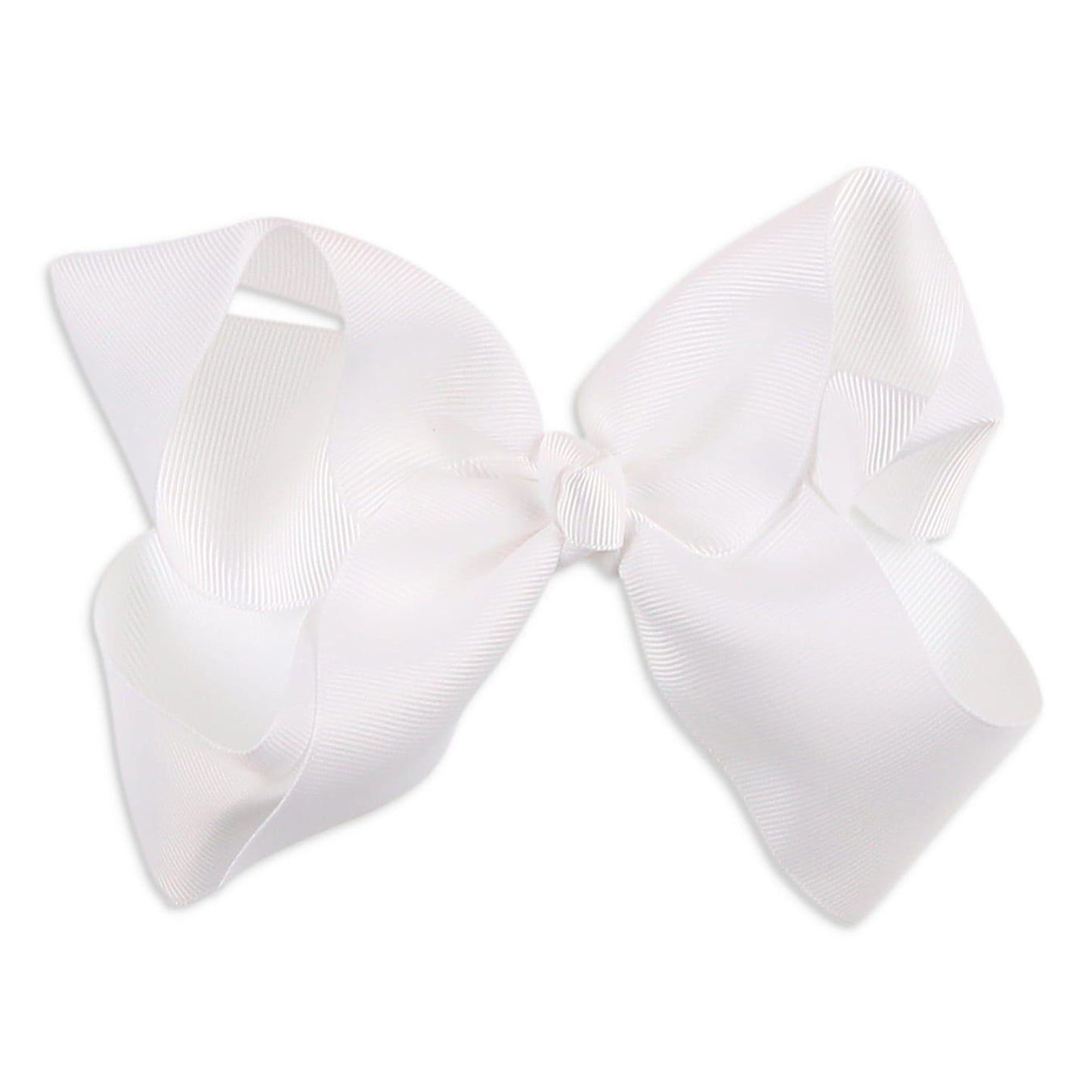 White Biggie Bow