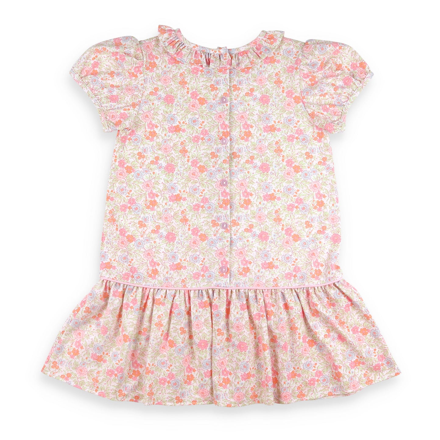 Back view of Autumn Flower Dress