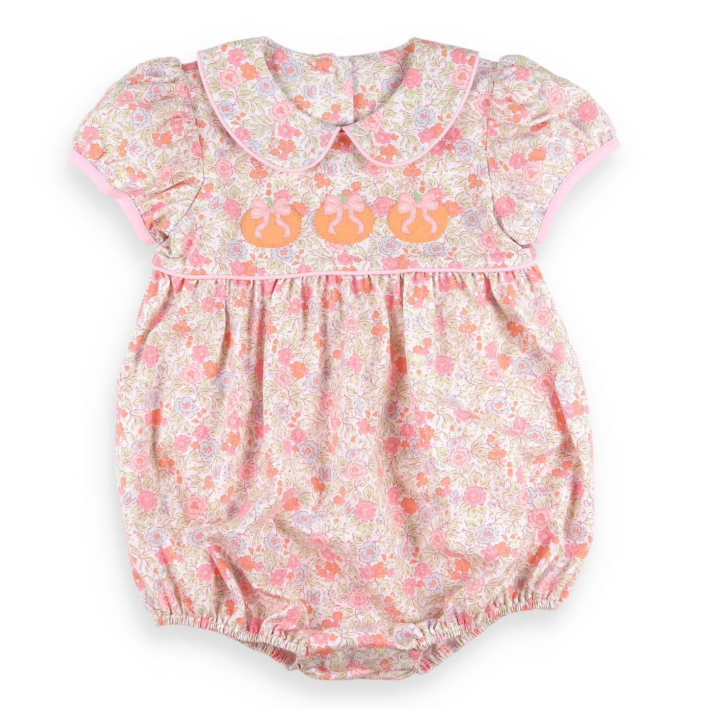 Autumn Pumpkin Bubble boutique children's clothing