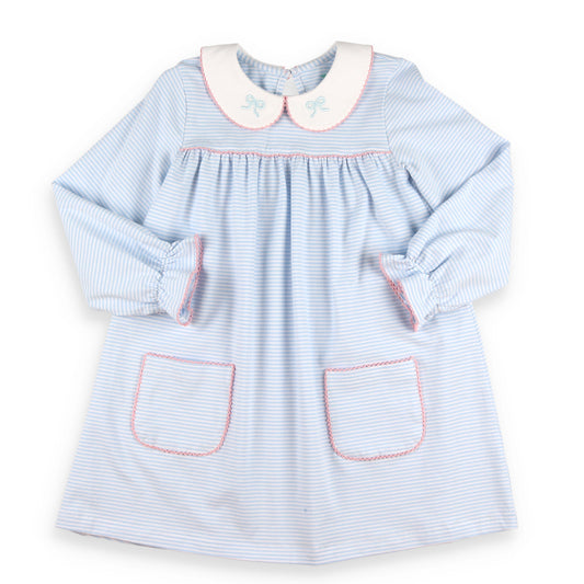 Bow Collar Dress