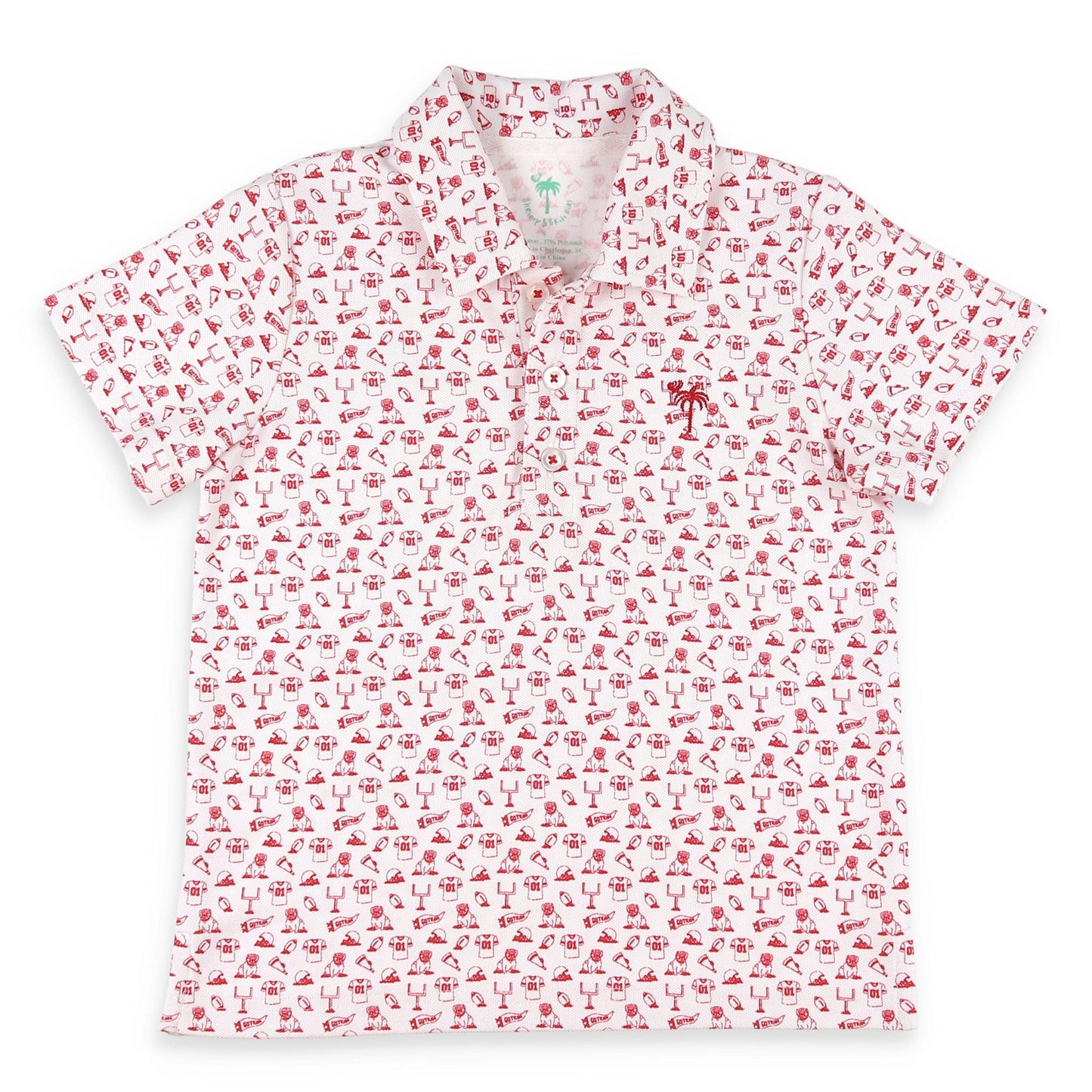 Varsity Spirit Polo boutique children's clothing