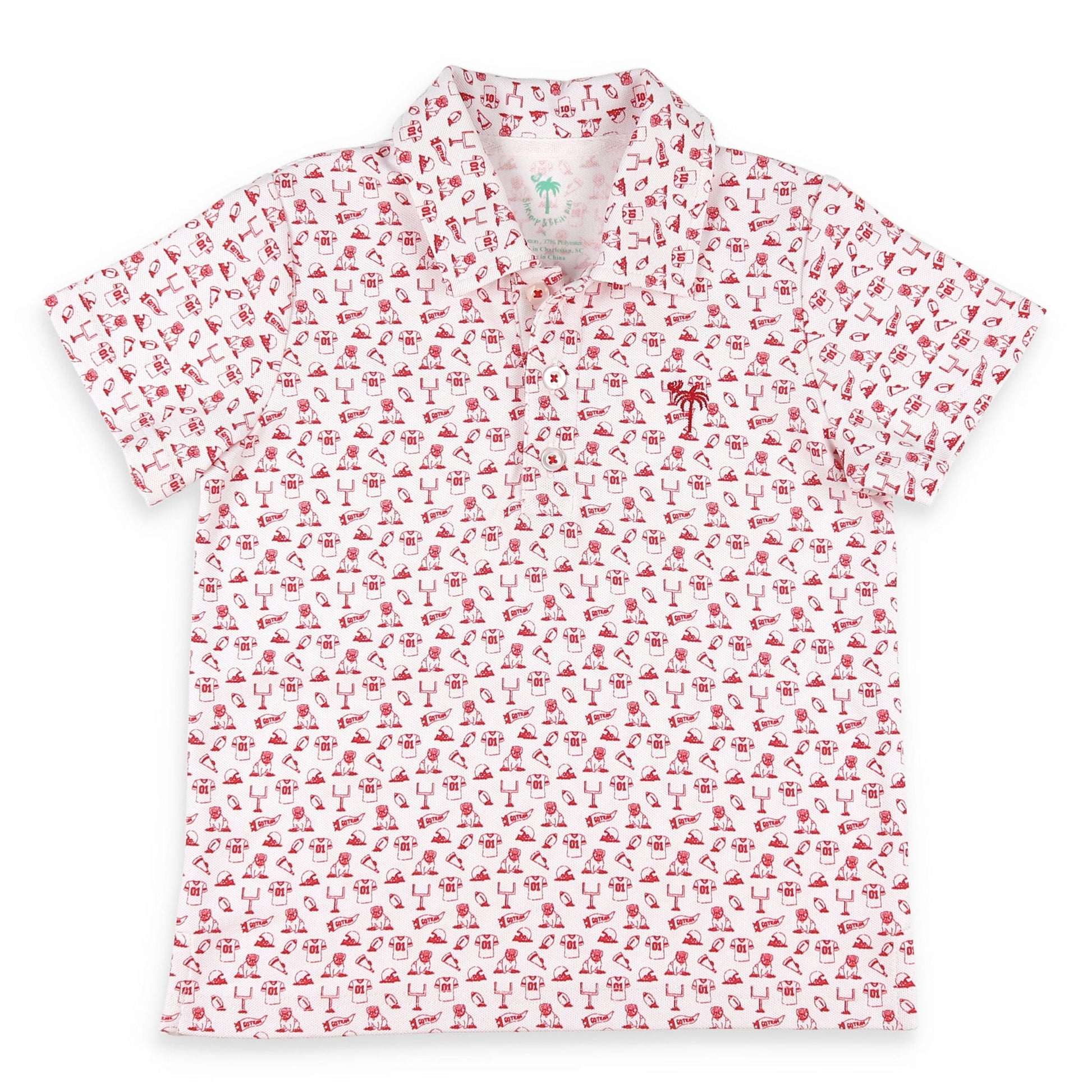 Varsity Spirit Polo boutique children's clothing