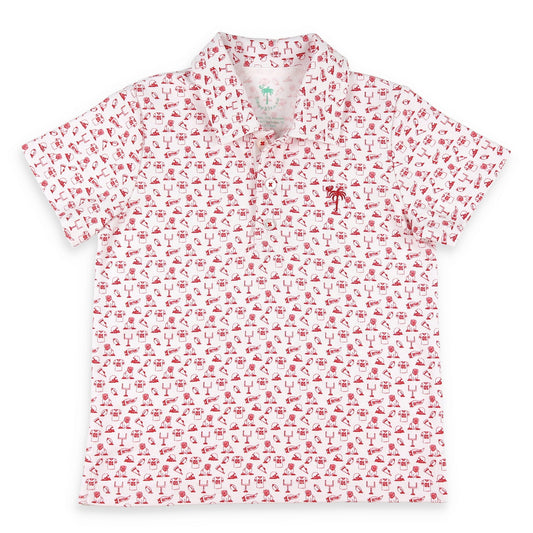 Varsity Spirit Polo boutique children's clothing