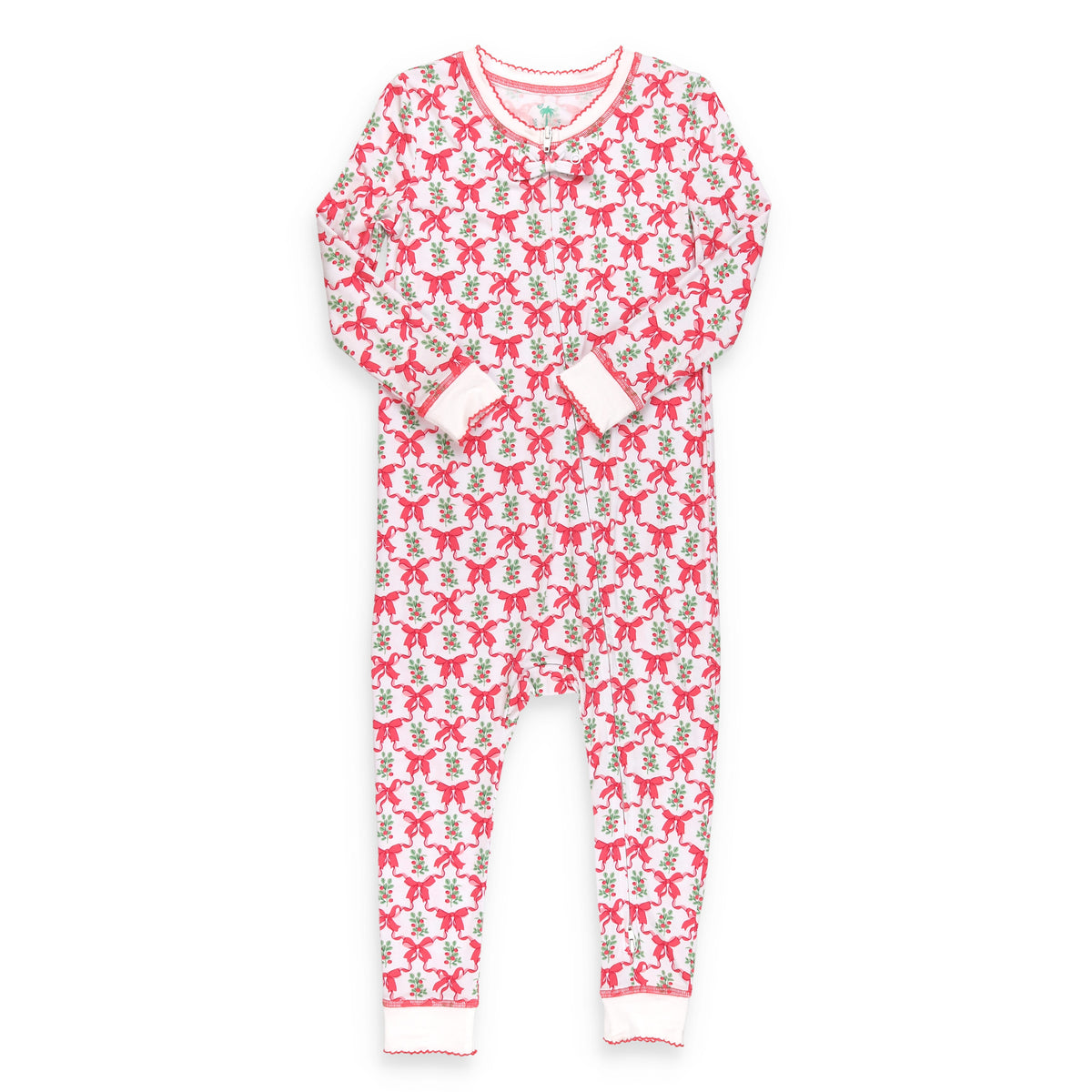 Christmas Bow Bamboo Onsie