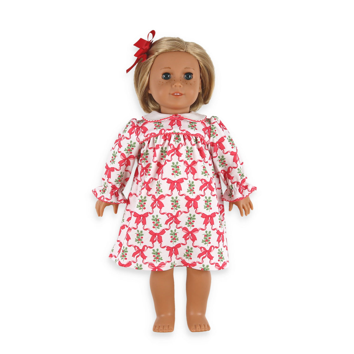 Christmas Bow Dress-DOLL