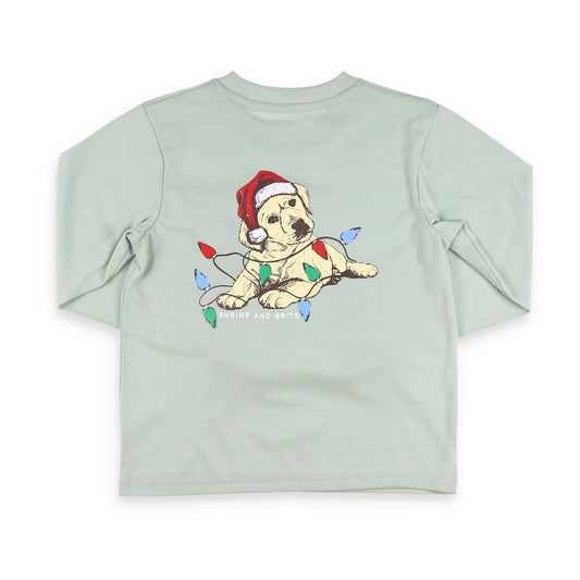 Christmas Puppy Graphic Tee Back