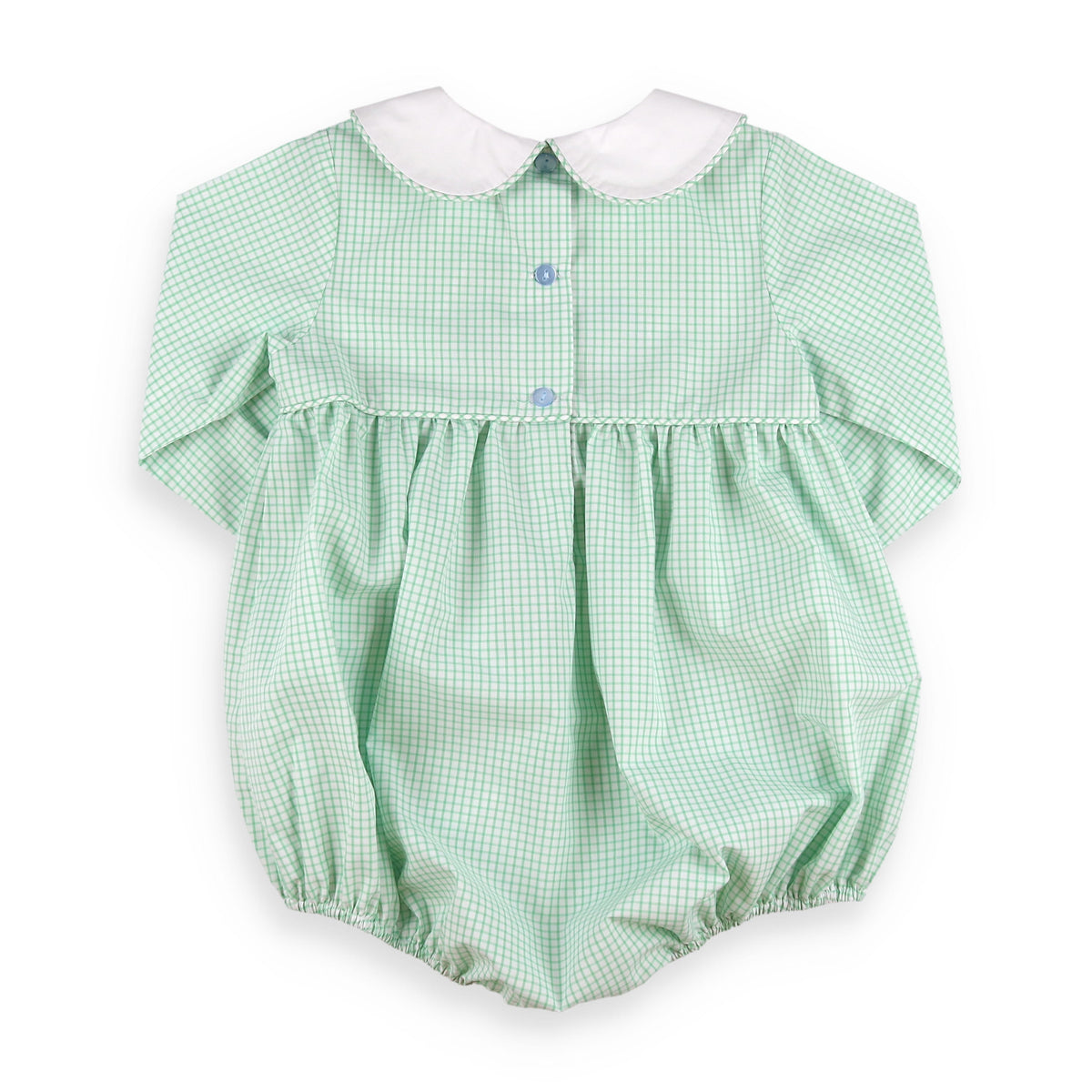 Classic Christmas Train Romper - back view
