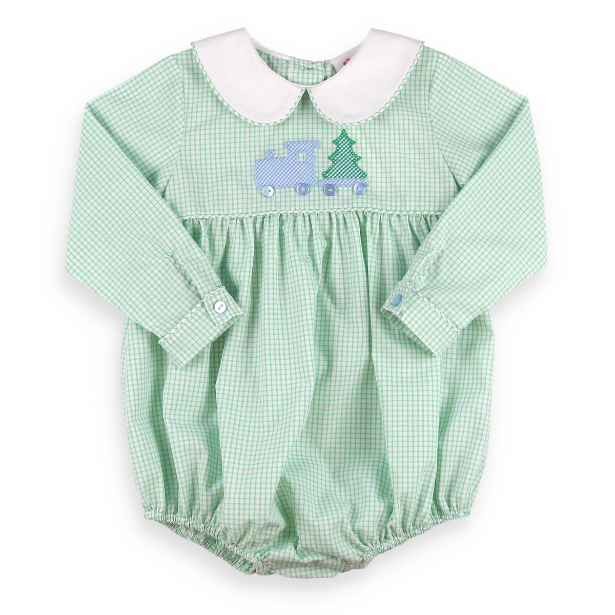 Classic Christmas Train Romper
