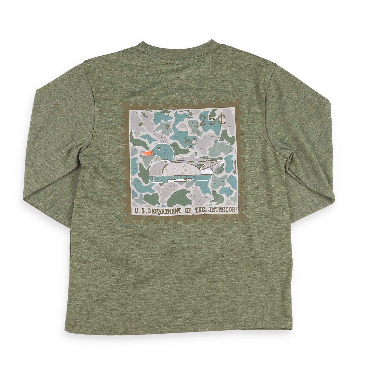 Back view of Duck Stamp Graphic Tee Back
