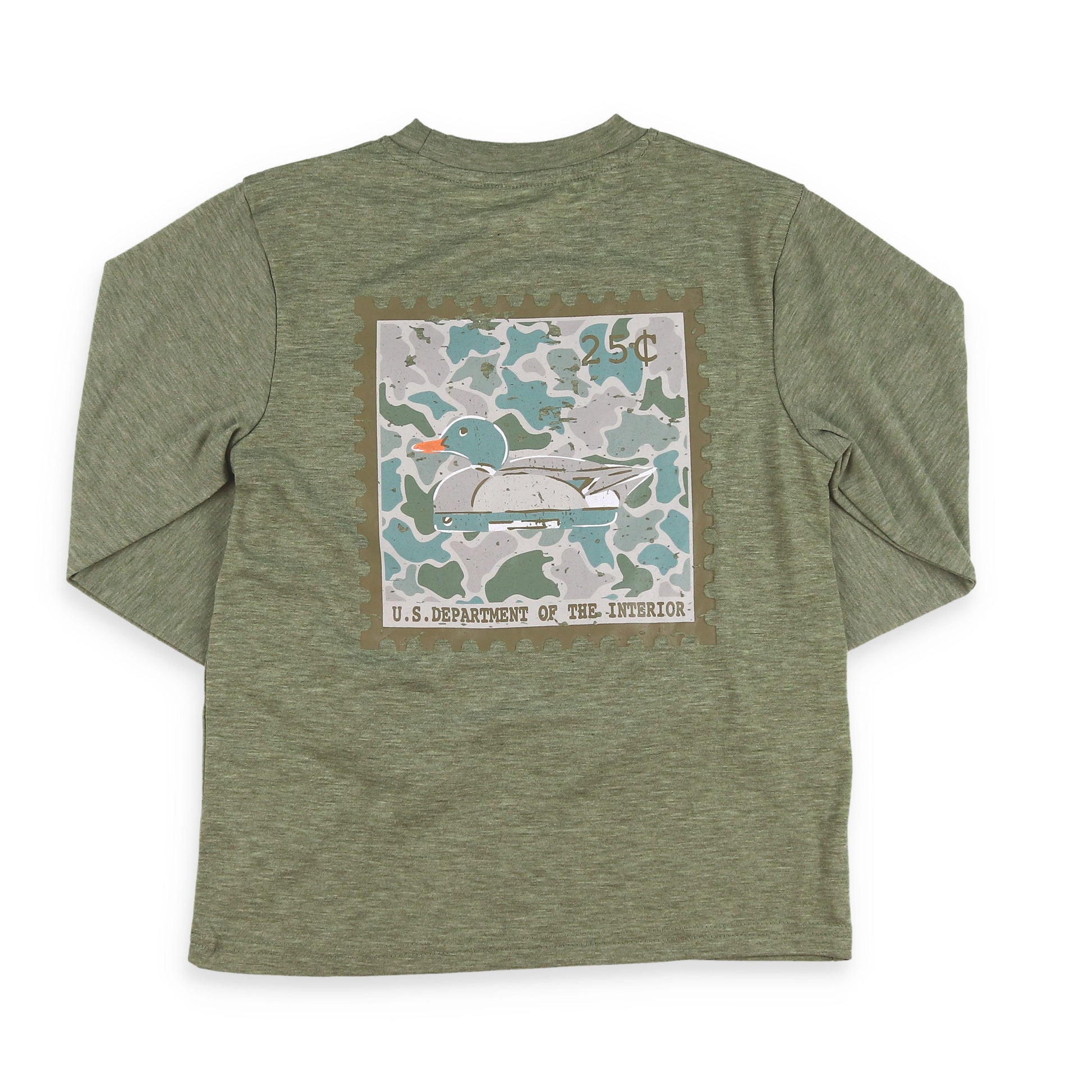 Back view of Duck Stamp Graphic Tee Back
