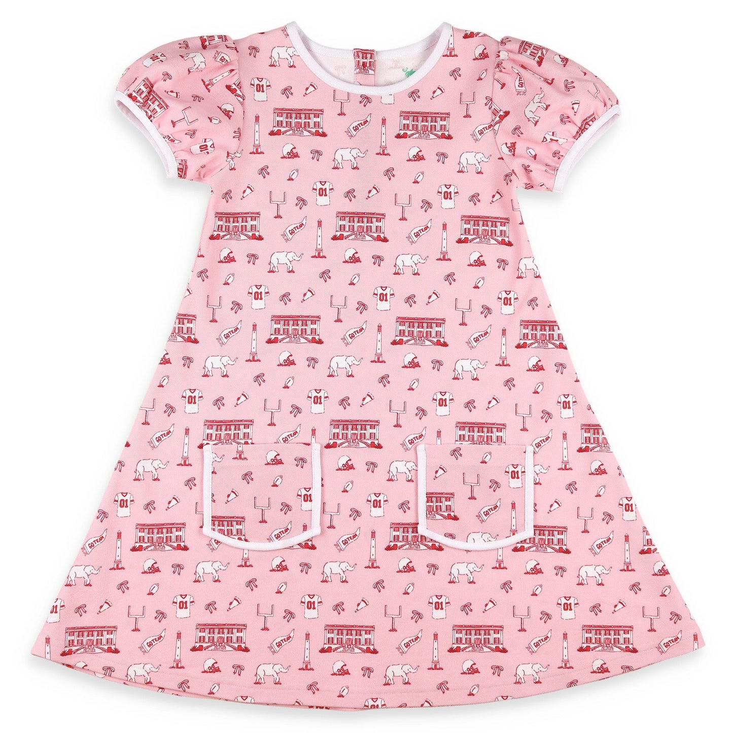 Front view of Elephant Spirit Dress