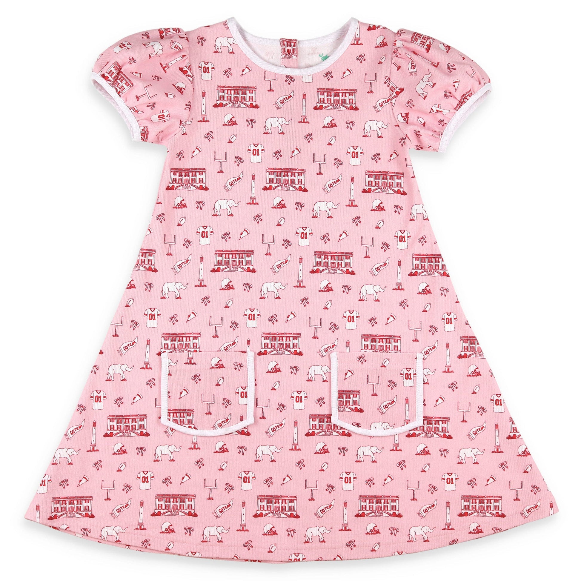 Front view of Elephant Spirit Dress