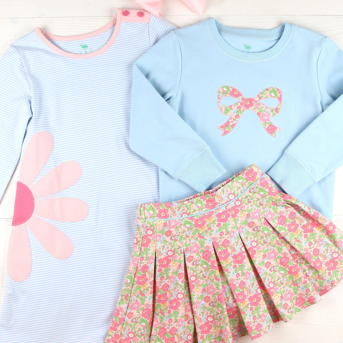 Flower Power Skort – Flower Power Dress Bow Sweatshirt