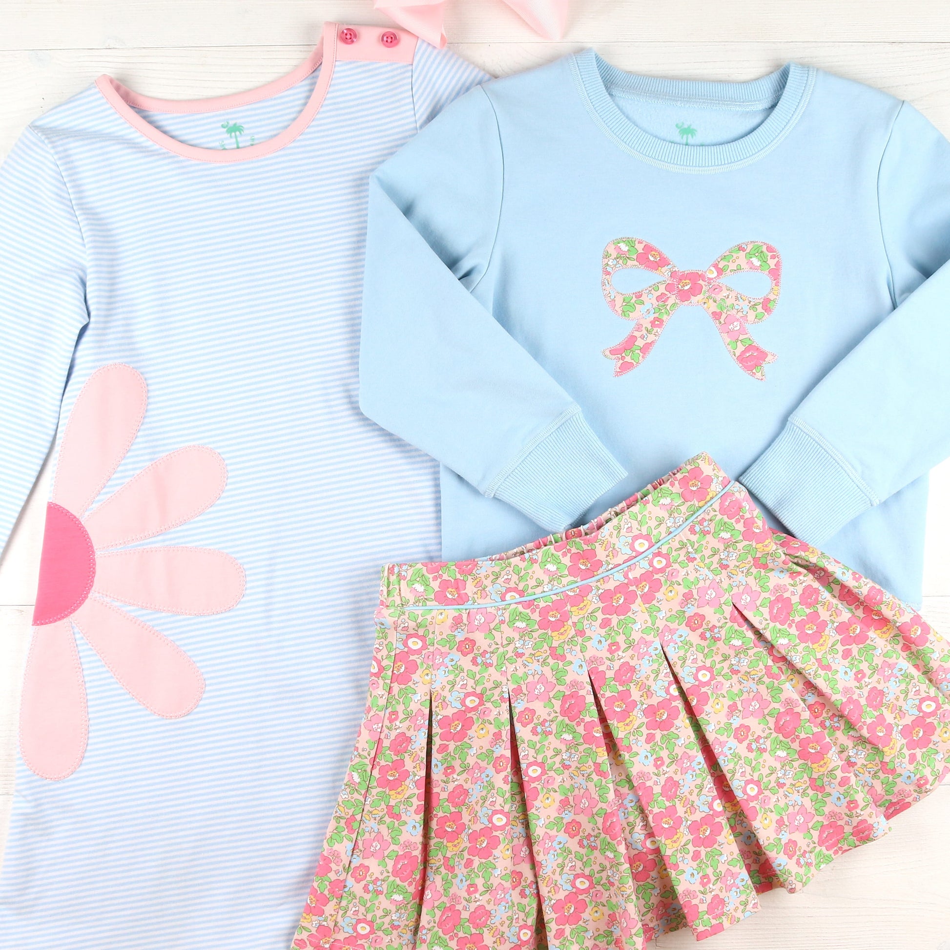 Flower Power Skort – Flower Power Dress Bow Sweatshirt