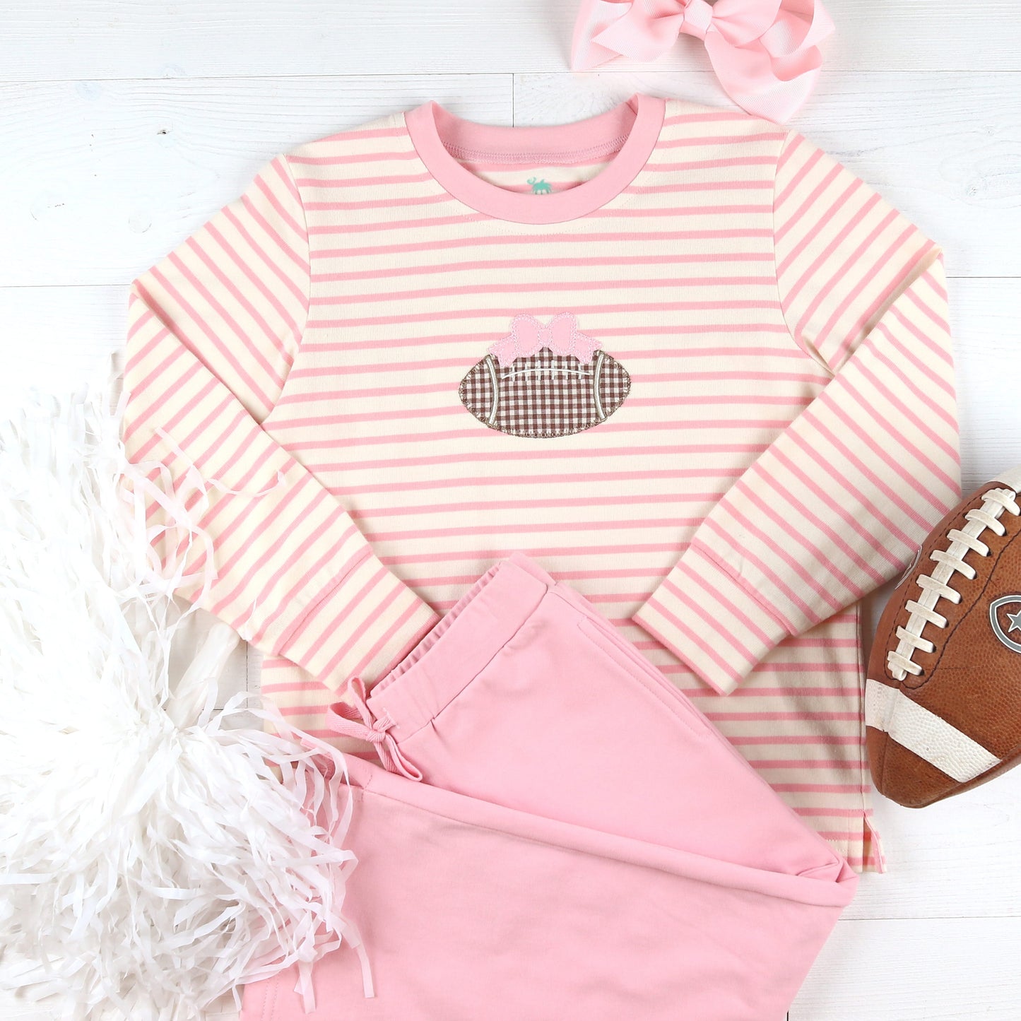 Friday Night Lights Shirt – Friday Night Lights Bow Shirt Bubblegum Poppy Pants