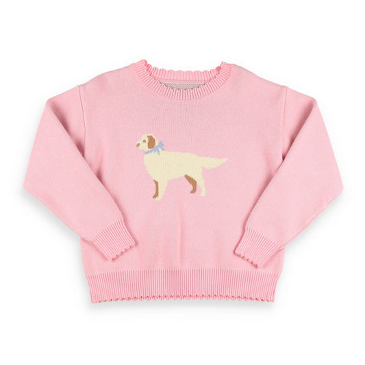 Golden Dog Girls Sweater