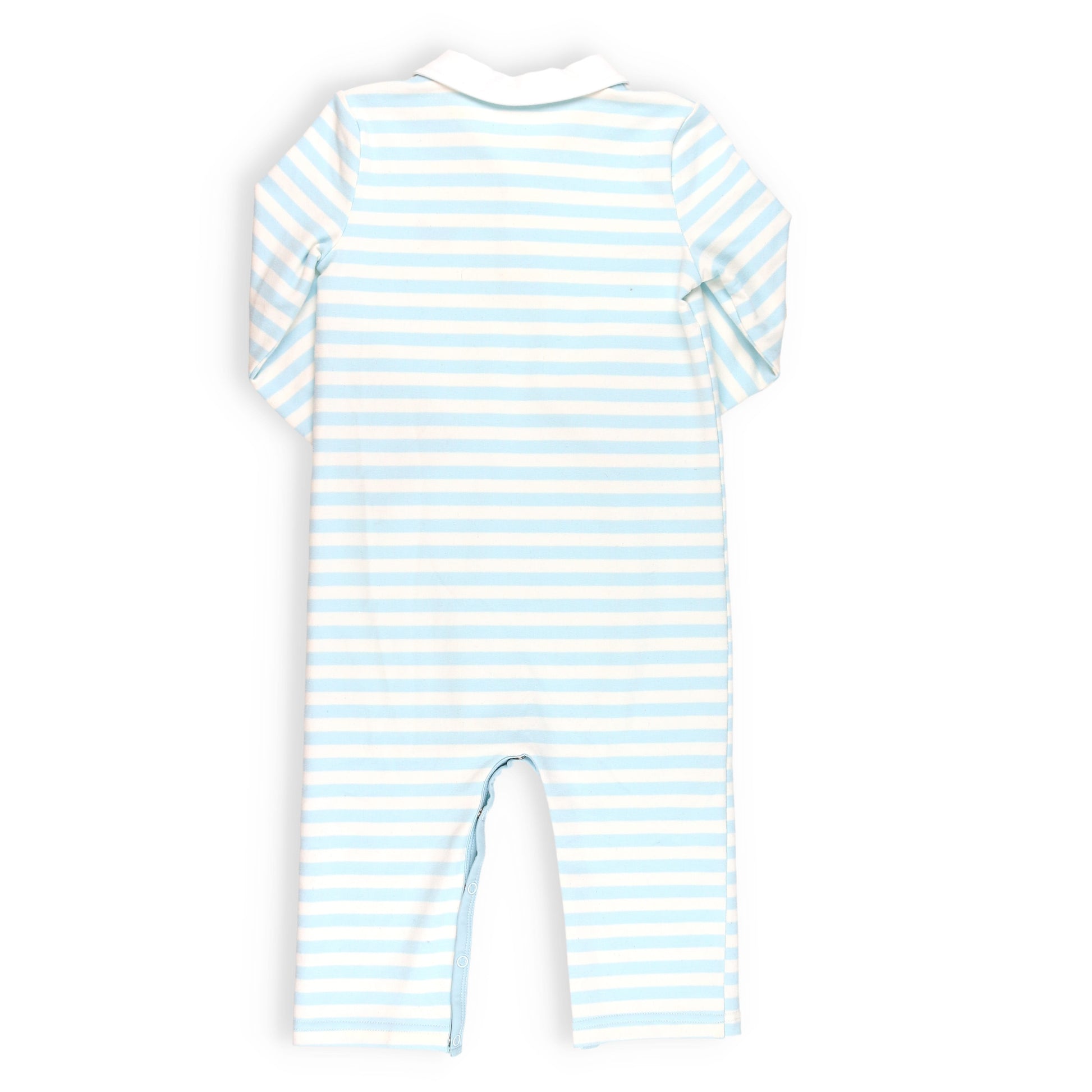 Golden Dog Rugby Romper Back