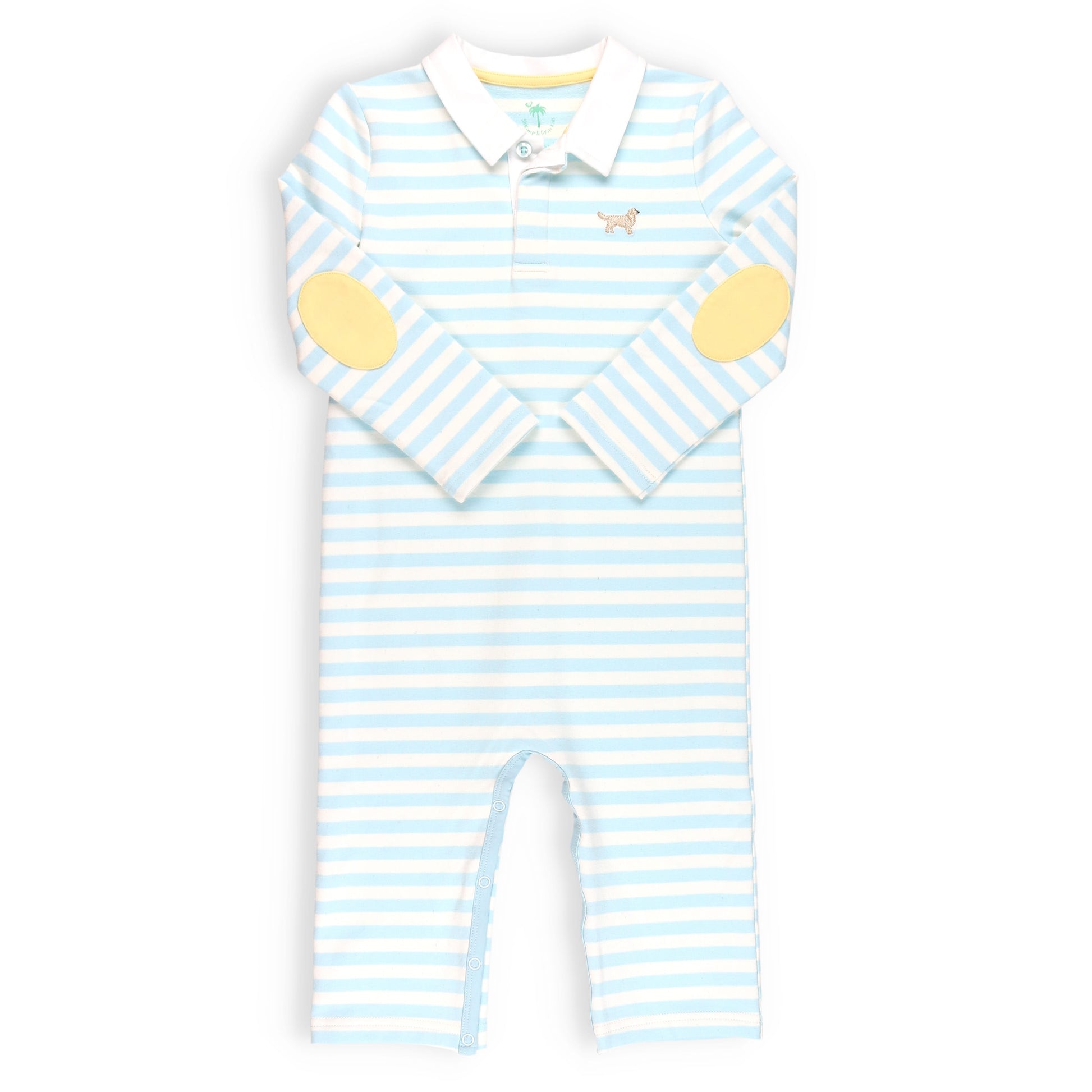 Golden Dog Rugby Romper