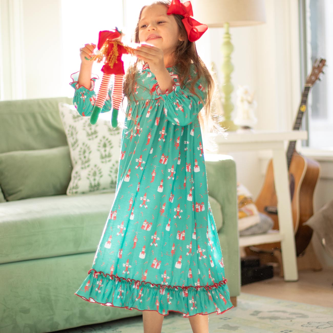 Holiday Helpers Gown boutique children's clothing