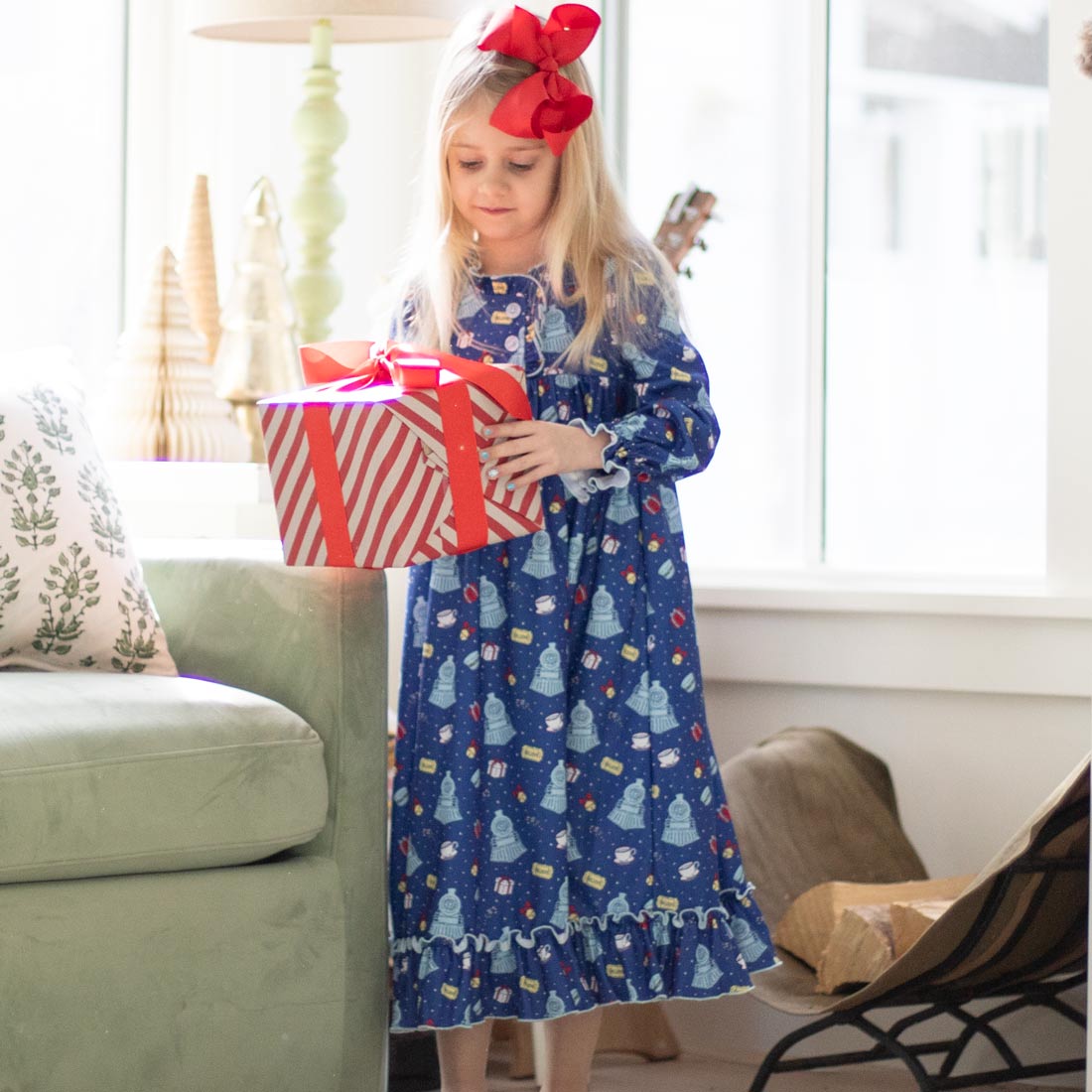Jingle Bell Express Gown Doll boutique children's clothing