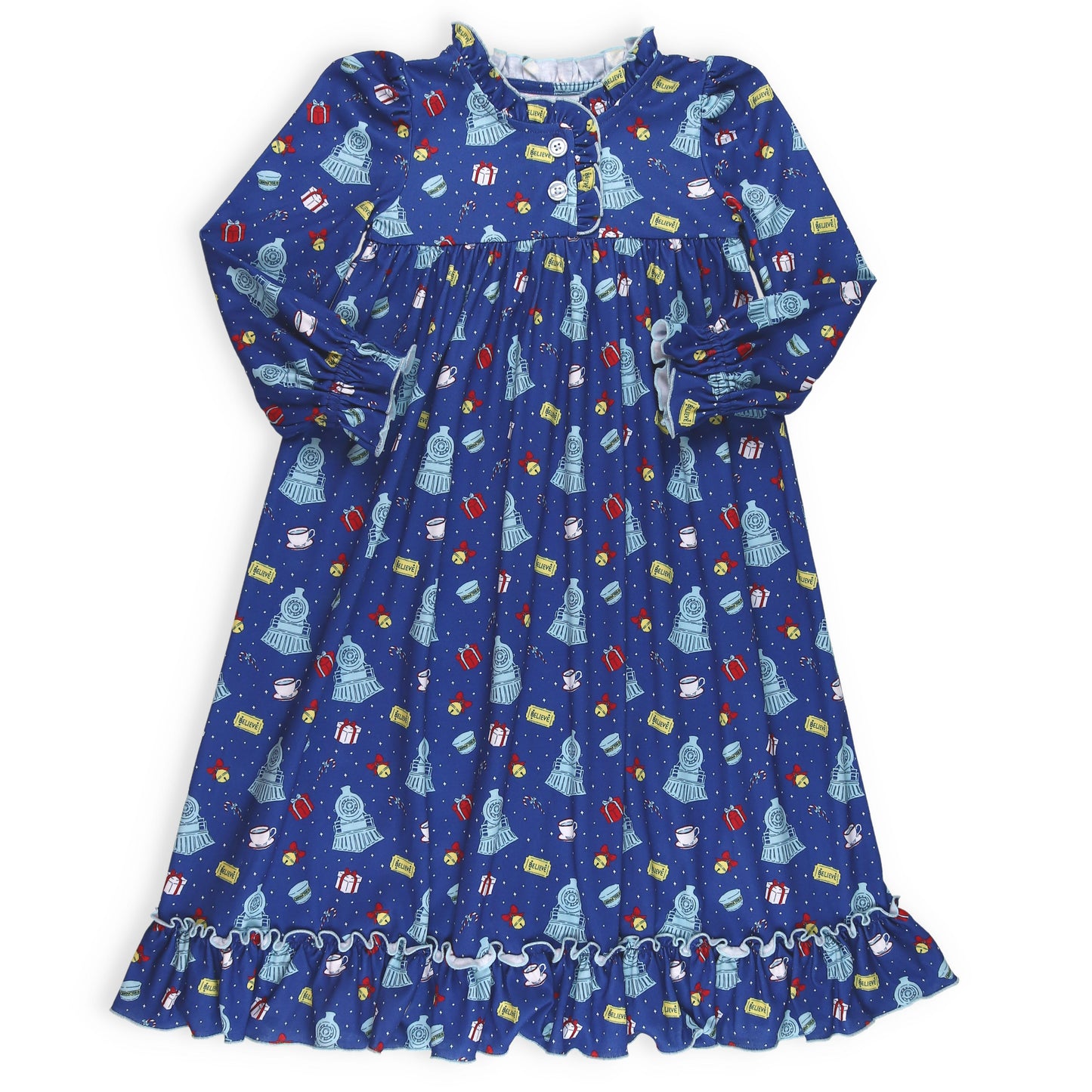 Jingle Bell Express Gown boutique children's clothing